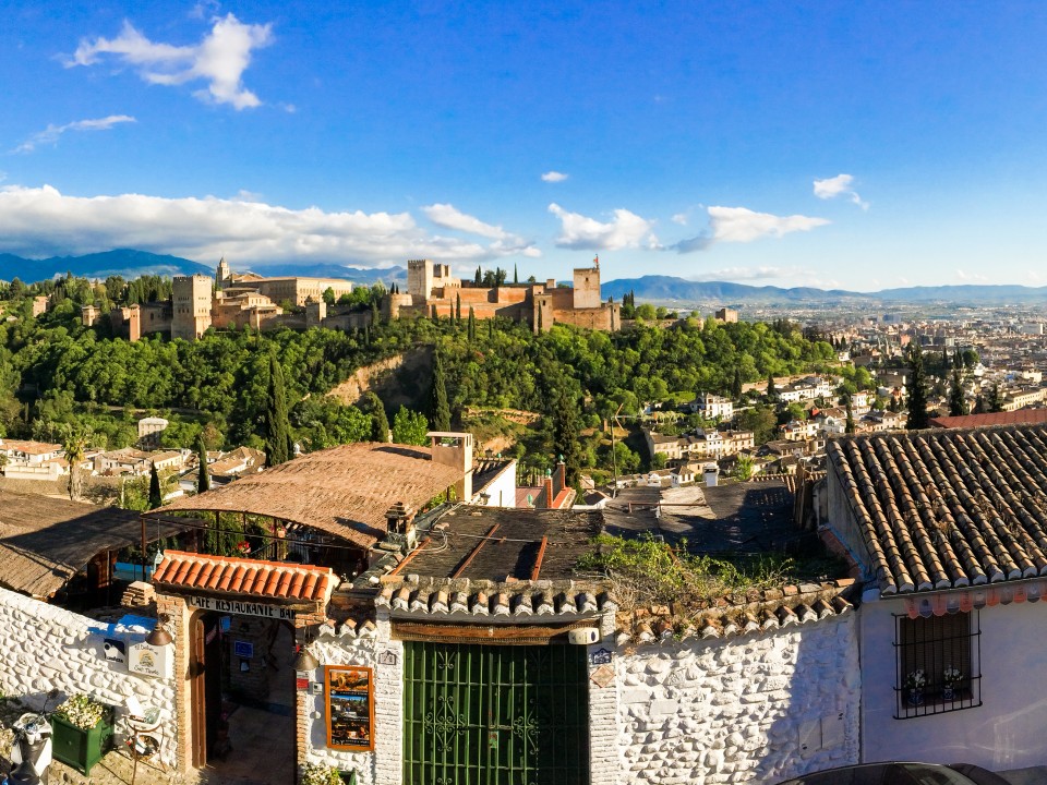 Alhambra, Granada - one hour by car