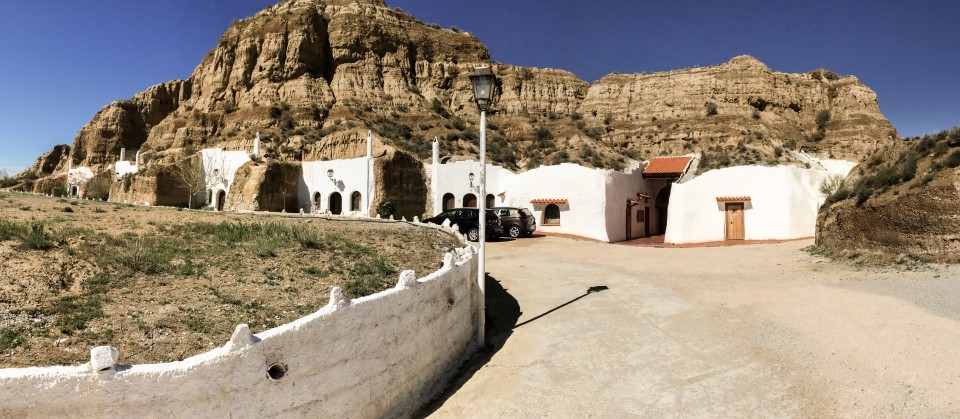 The Caves of Cuadix - two hours by car